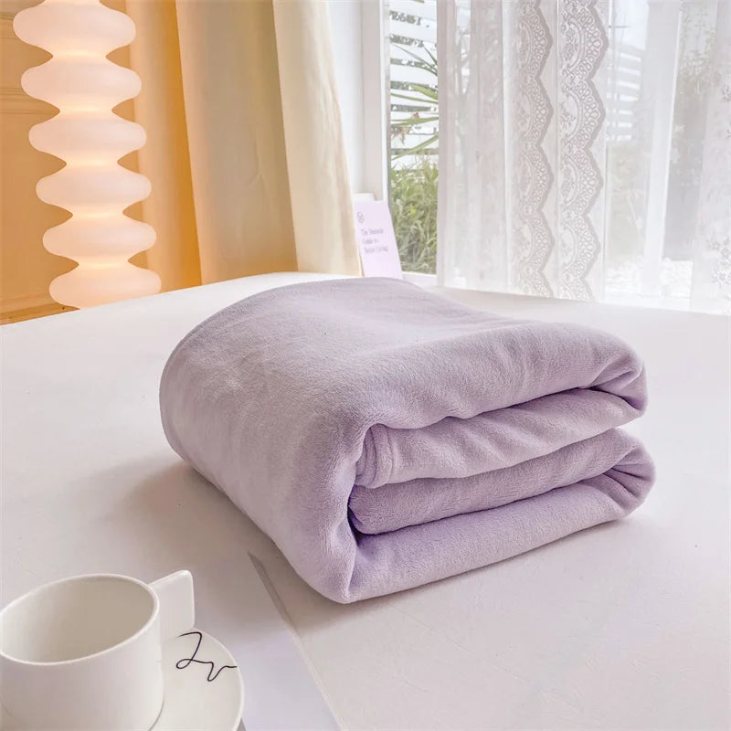 Drap de lit en flanelle d’hiver