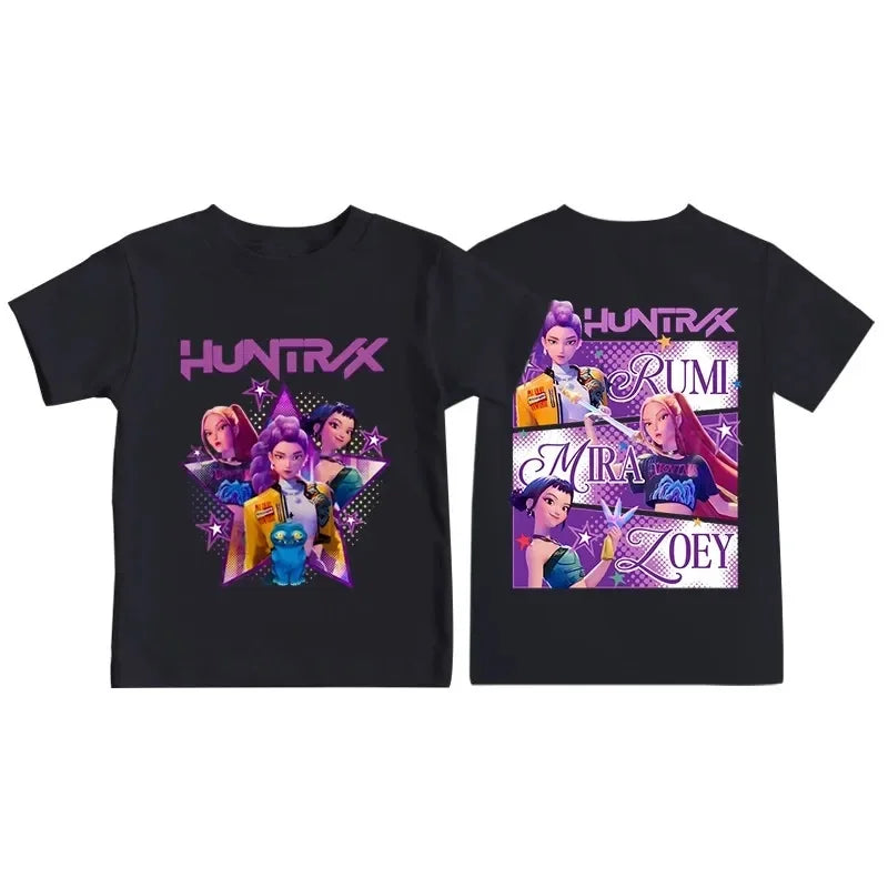 T-shirt K-pop Demon Hunters enfants