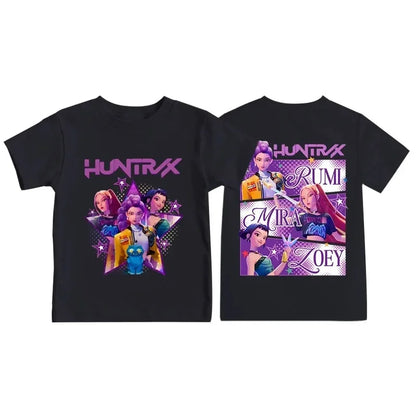 T-shirt K-pop Demon Hunters enfants