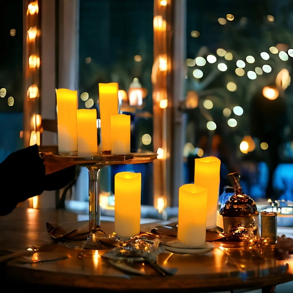 Bougies LED sans flamme