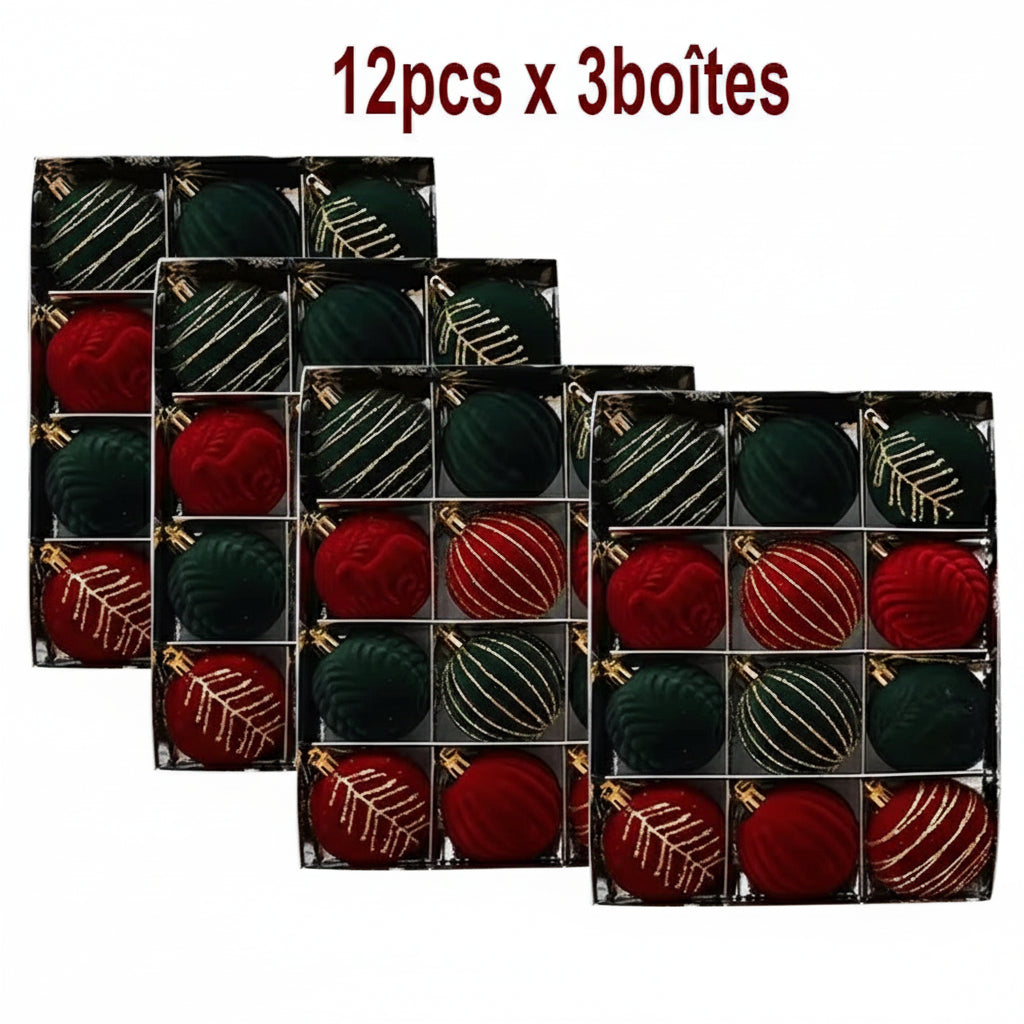 Boules de Noël 6 cm