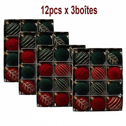 Boules de Noël 6 cm