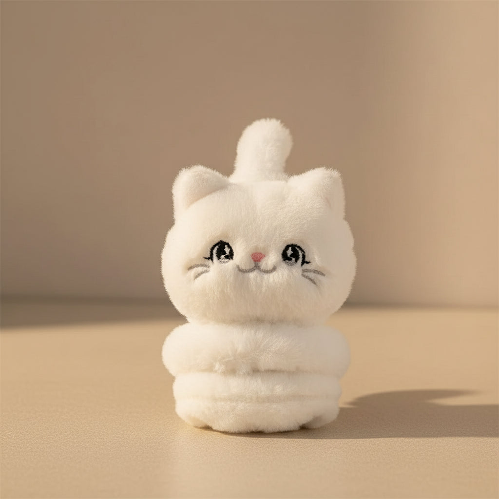 Cache-oreilles en peluche lapin