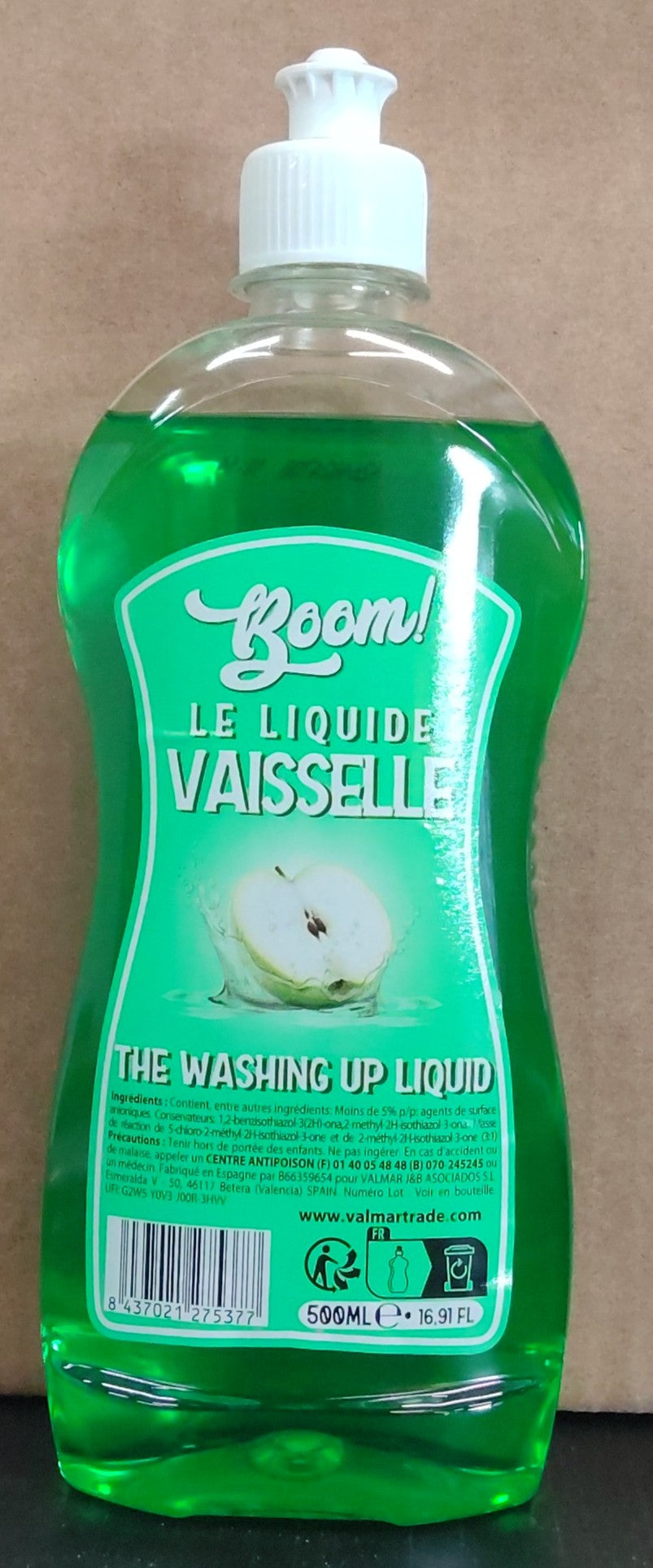 LIQUIDE VAISSELLE BOOM POMME