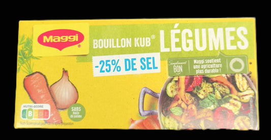 BOUILLON KUB DE LEGUMES MAGGI 12 TABLETTES